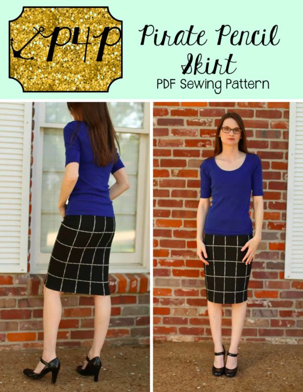 Pirate Pencil Skirt - Patterns for Pirates