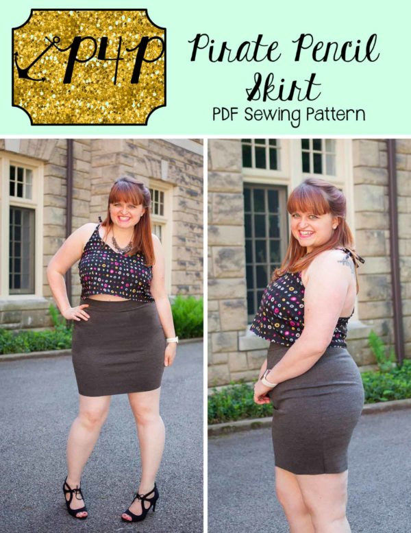 Pirate Pencil Skirt - Patterns for Pirates