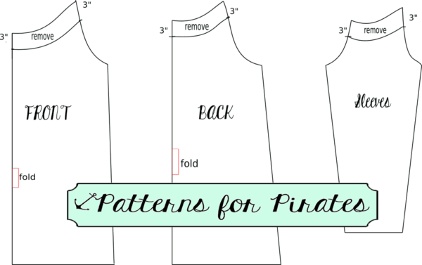 P4P Raglan Week: Off-The-Shoulder Raglan Hack - Patterns for Pirates