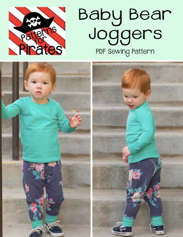 Baby Bear Joggers - Patterns for Pirates