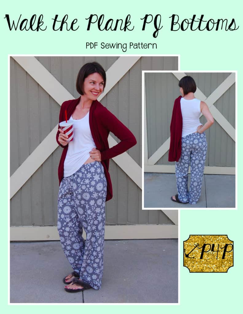 Walk the Plank PJ Bottoms :: New Pattern Release! - Patterns for Pirates