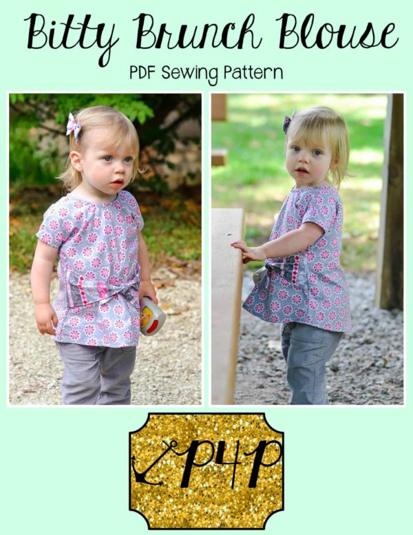 Bitty Brunch Blouse - Patterns for Pirates