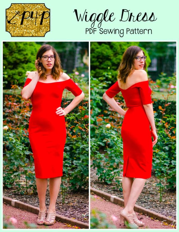 Joan Wiggle Dress pattern - Charm Patterns