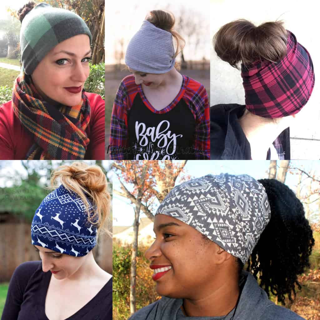 2017 Holiday Freebies :: Slouchy Headwarmer - Patterns for Pirates