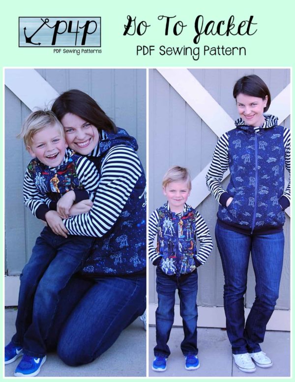 Go To Jacket- Family Bundle - Patterns for Pirates