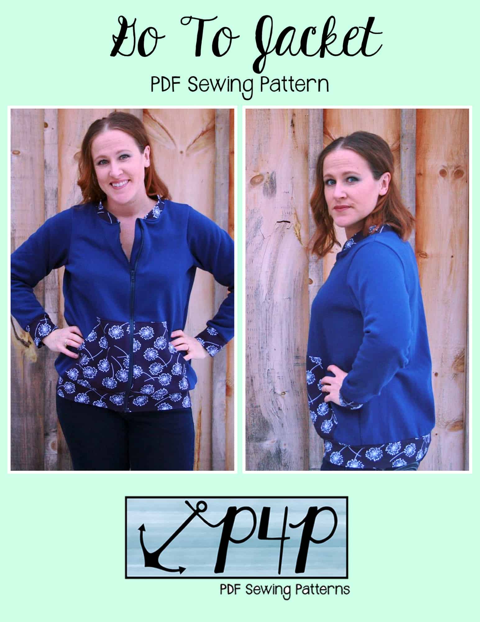 Go To Jacket- Hourglass Figure - Patterns for Pirates