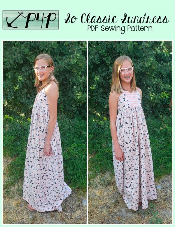 So Classic Sundress- Youth - Patterns for Pirates