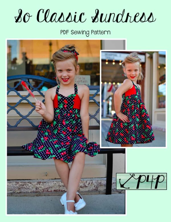 So Classic Sundress- Youth - Patterns for Pirates