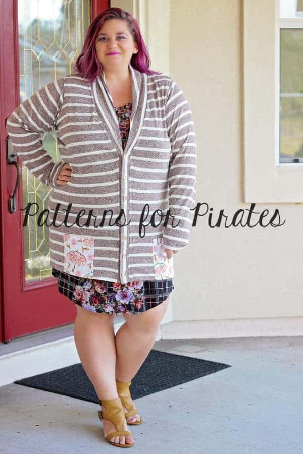 patterns for pirates grandpa cardigan