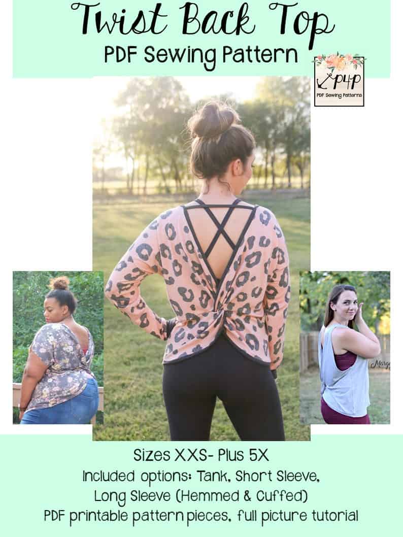 Open back workout top - The Last Stitch