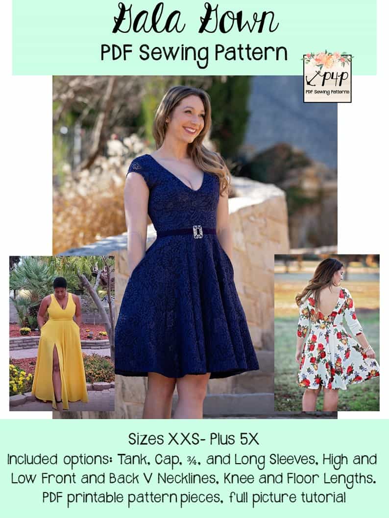 Gala Gown- Bundle - Patterns for Pirates