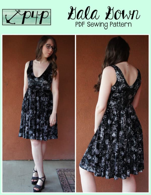 one piece gown pattern