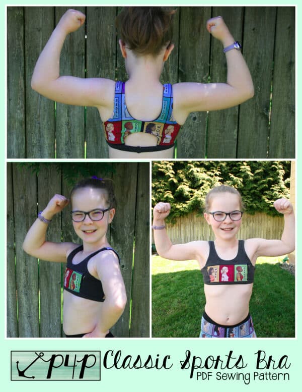 Classic Sports Bra Youth Patterns For Pirates