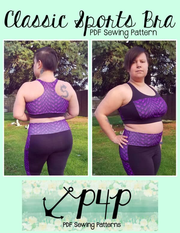 Buy Plus Size Women / Full Figure Women Sport Bra PDF Sewing Pattern Sizes  1X-2X-3X-4X-5X Online in India 