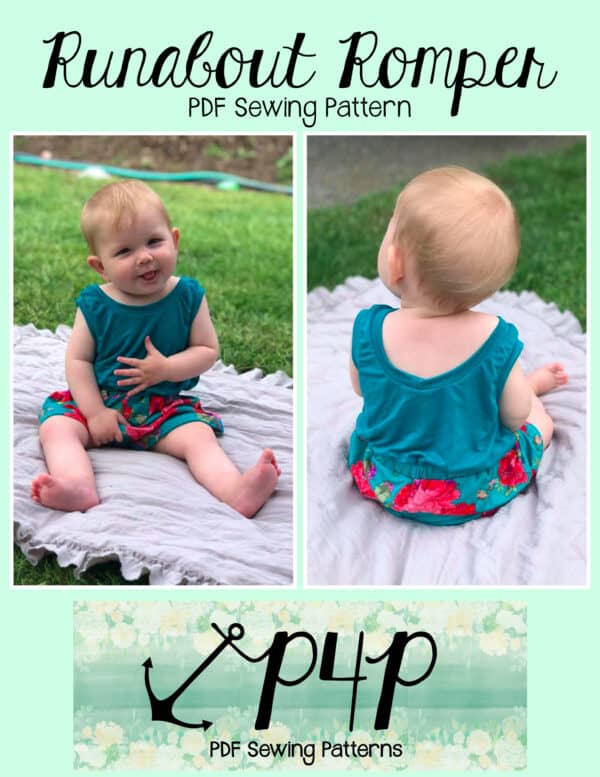 Runabout Romper- Youth - Patterns for Pirates