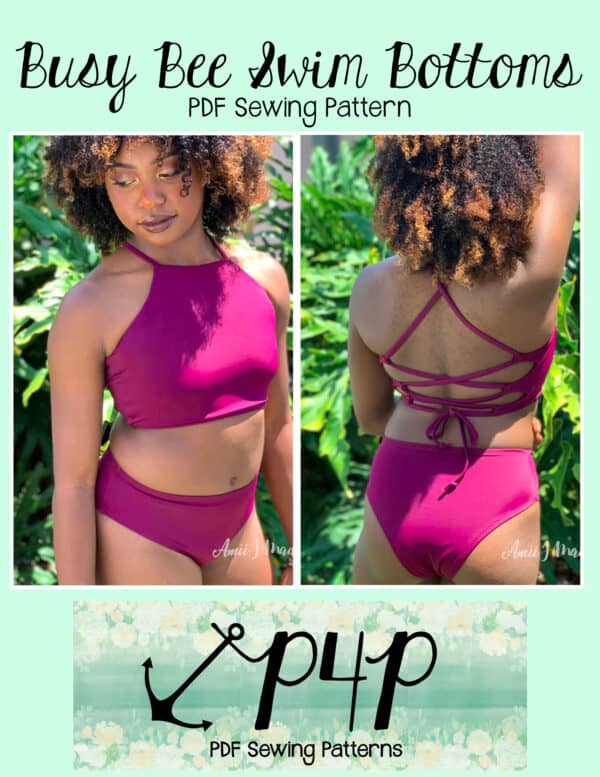Busy Bee Swim Bottoms - Patterns for Pirates