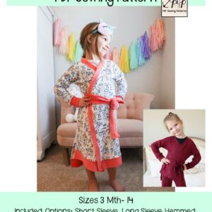 Cozy Wrap- Youth - Patterns for Pirates