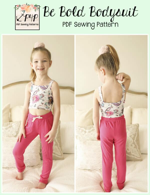 Be Bold Bodysuit- Youth - Patterns for Pirates