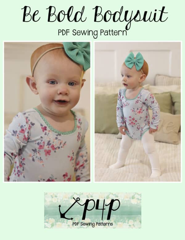 Be Bold Bodysuit- Youth - Patterns for Pirates