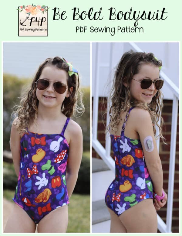 Be Bold Bodysuit- Youth - Patterns for Pirates