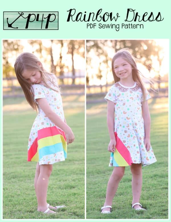 Rainbow Dress- Youth - Patterns for Pirates