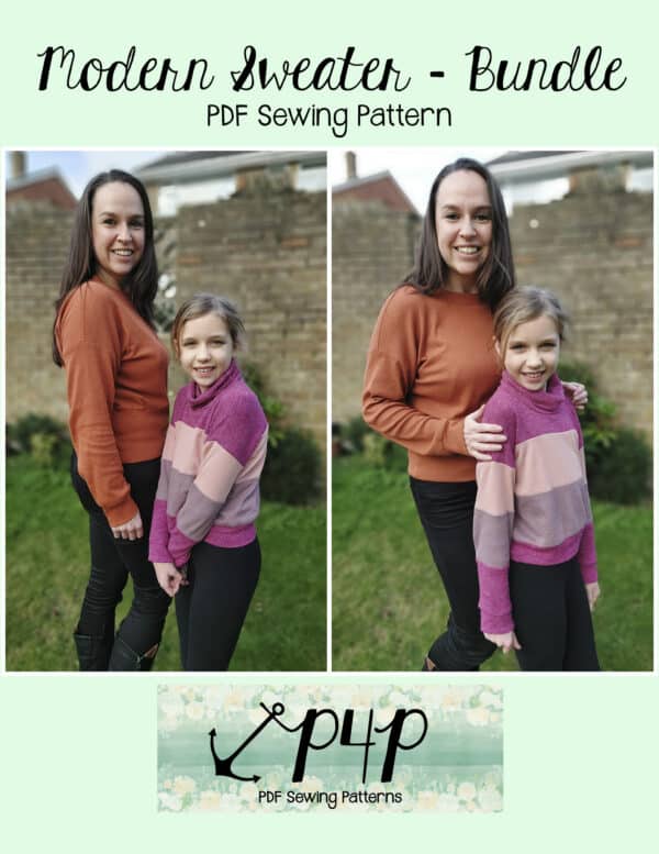 Modern Sweater- Bundle - Patterns for Pirates