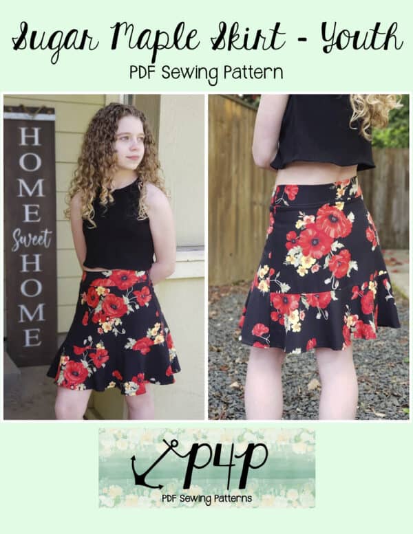 Sugar Maple Skirt- Youth - Patterns for Pirates