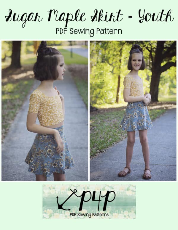 Sugar Maple Skirt- Youth - Patterns for Pirates