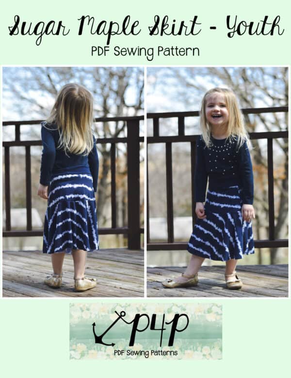 Sugar Maple Skirt- Youth - Patterns for Pirates