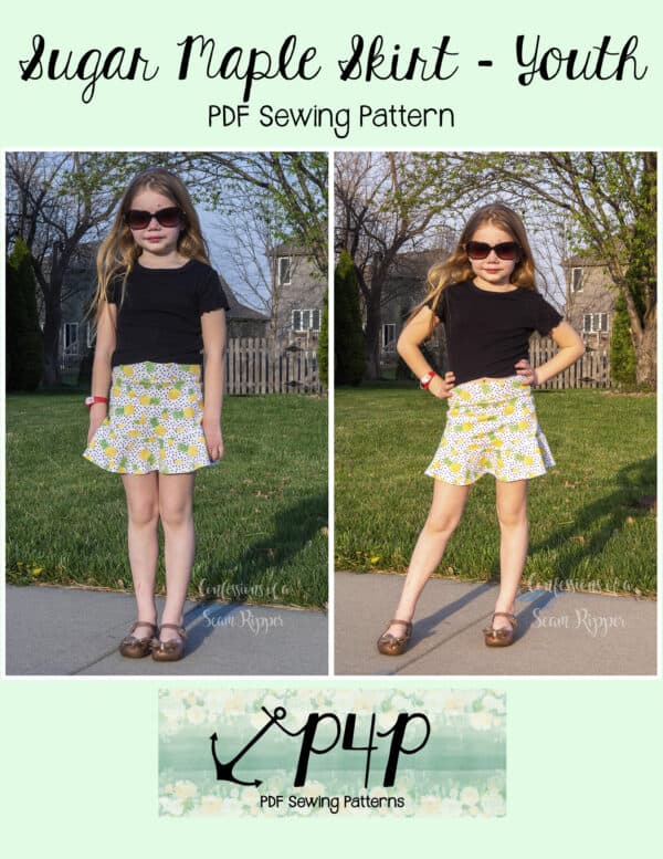 Sugar Maple Skirt- Youth - Patterns for Pirates