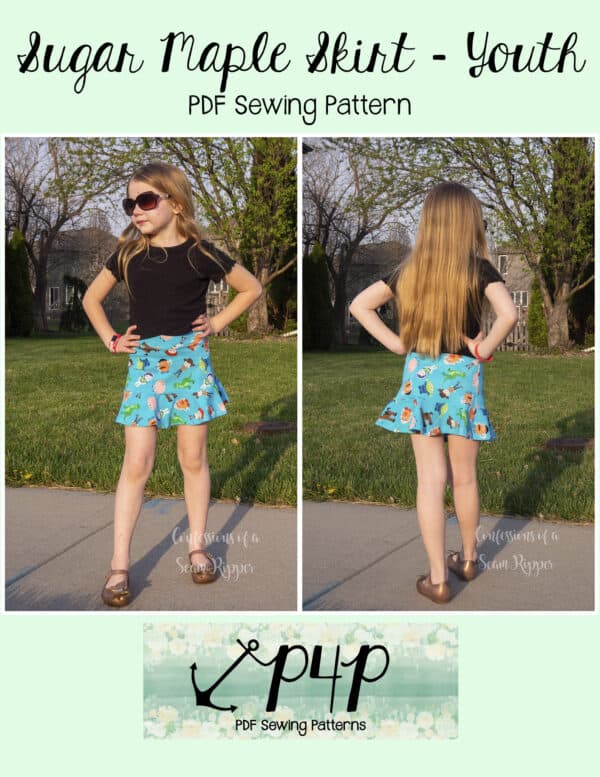 Sugar Maple Skirt- Youth - Patterns for Pirates