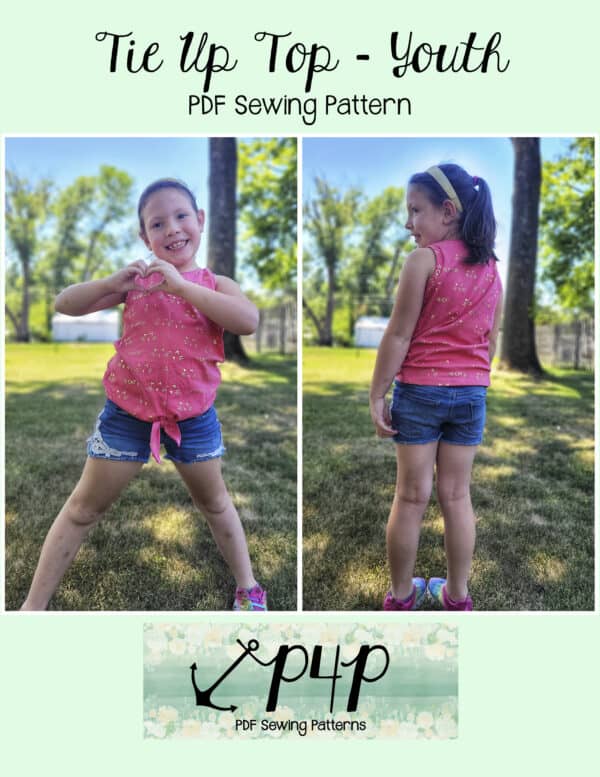 Tie Up Top- Youth - Patterns for Pirates