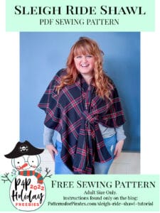 Free Sleigh Ride Shawl - Patterns for Pirates