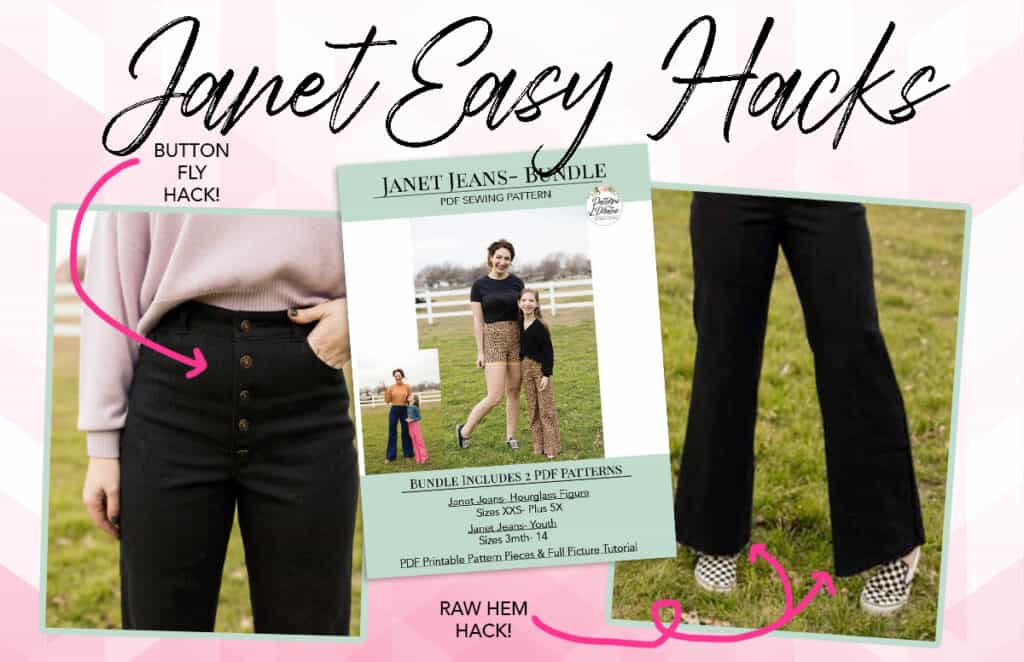 Janet Jeans Easy Hacks - Patterns for Pirates